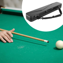 Waterproof billiards pool cue carrying case with lockable hard shell

