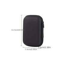 Portable Headphone Storage Bag and EVA Case for cables and tech gear

