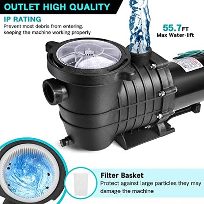 Seeutek energy-efficient heat pump pool heater