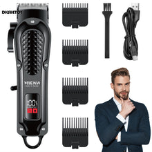 HIENA Electric Hair Clipper with USB charging and cordless beard trimming for wet and dry haircuts