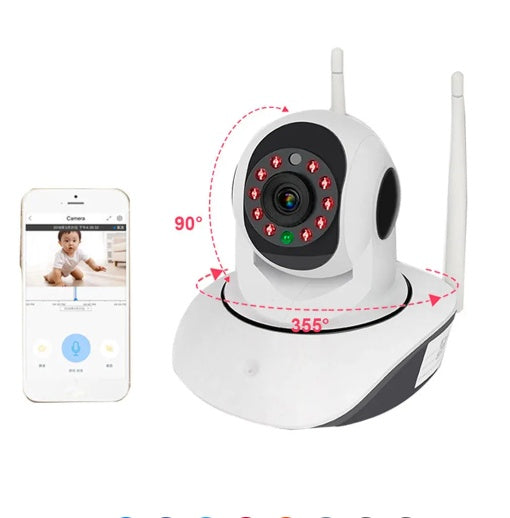 Home WiFi Security Camera for indoor garden monitoring