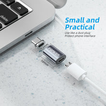 Magnetic cable connector mobile phone adapter with Micro USB and Type C tips