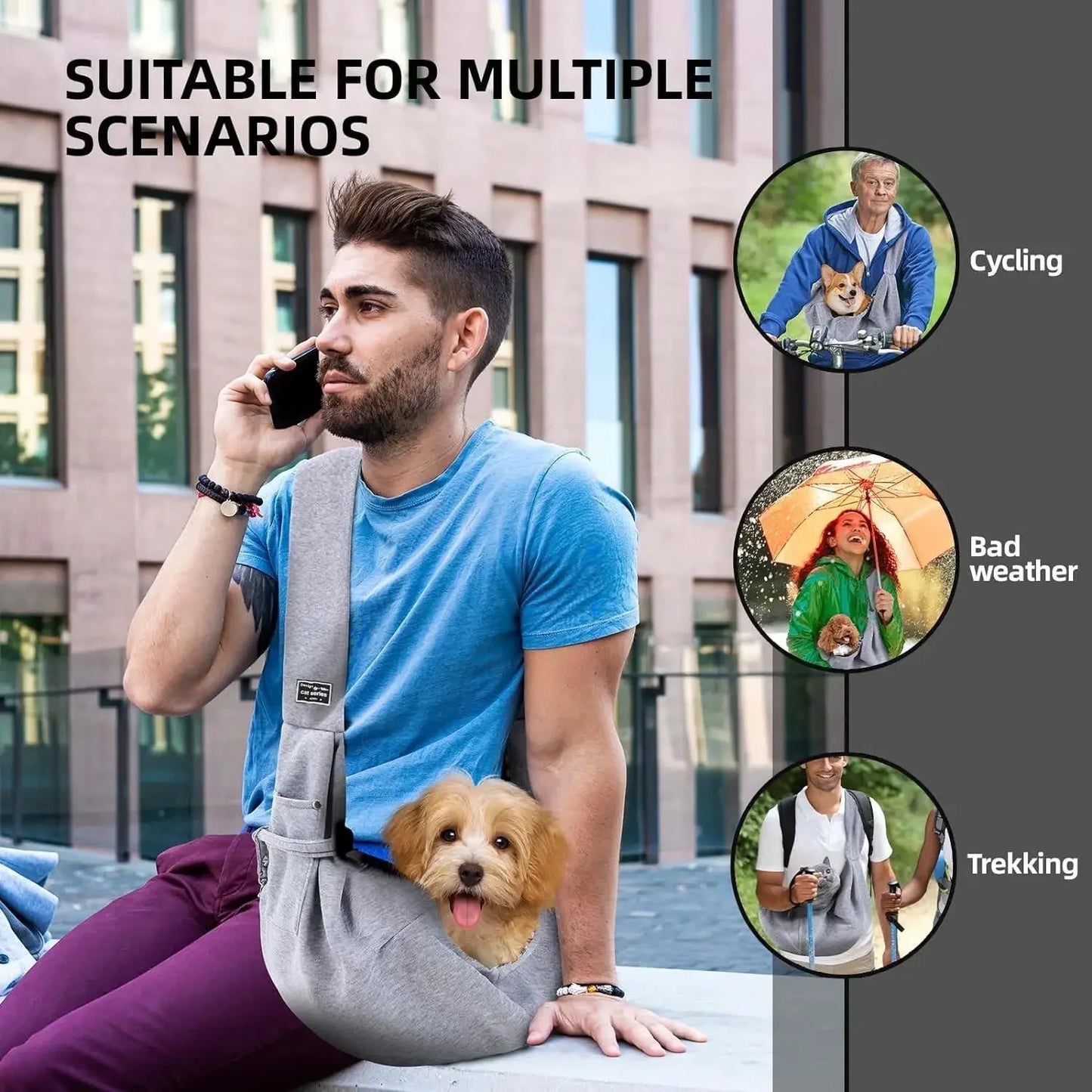Snuggle & Go Pet Sling
