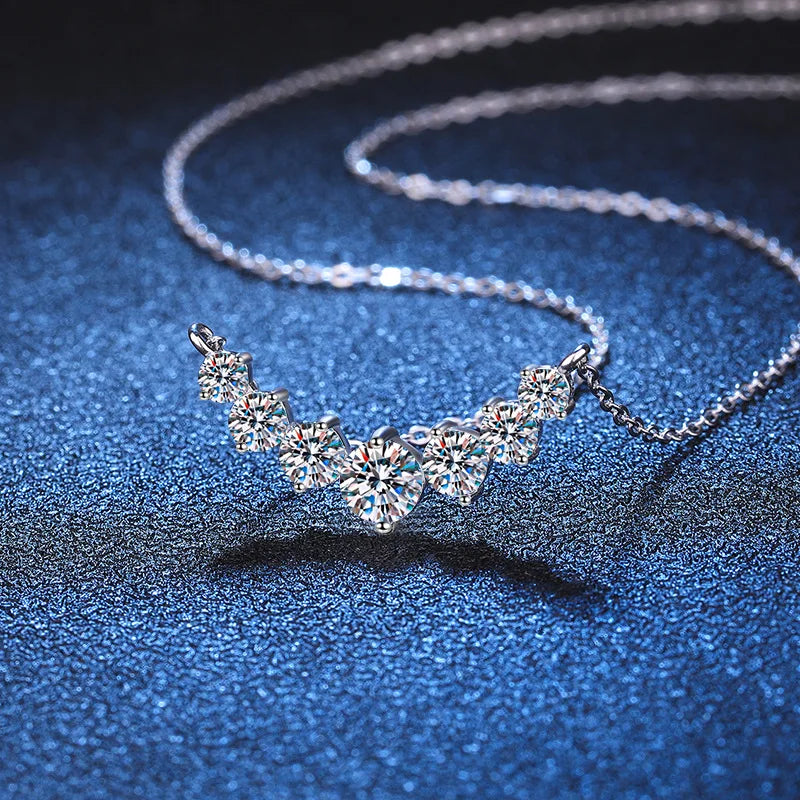LuminaLux Moissanite Elegance Necklace