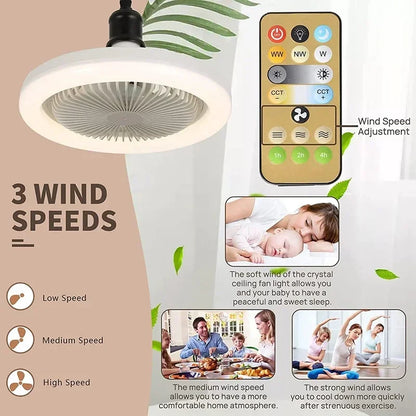 Cool Breeze Ceiling Fan Lamp 