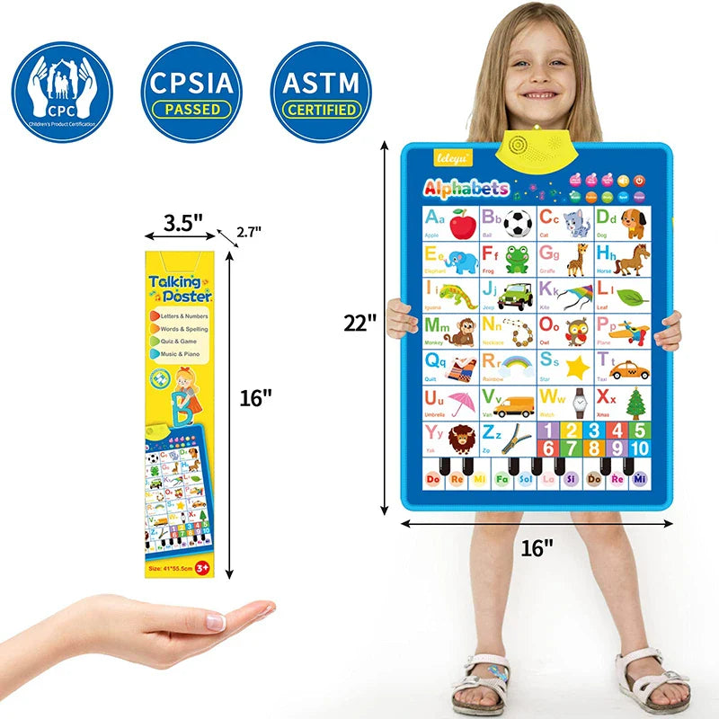 Interactive ABC Learning Poster