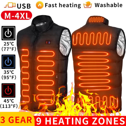 Graphene Heated Power Vest