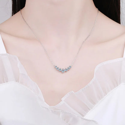 LuminaLux Moissanite Elegance Necklace