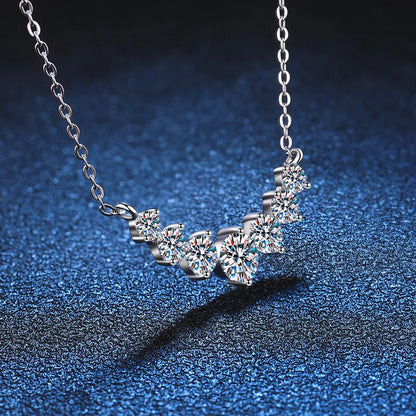 LuminaLux Moissanite Elegance Necklace