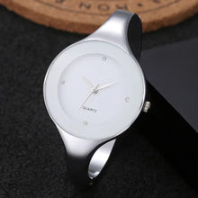 Sleek Bangle Bracelet : Elegant Simple Design Bracelet Watch for Women