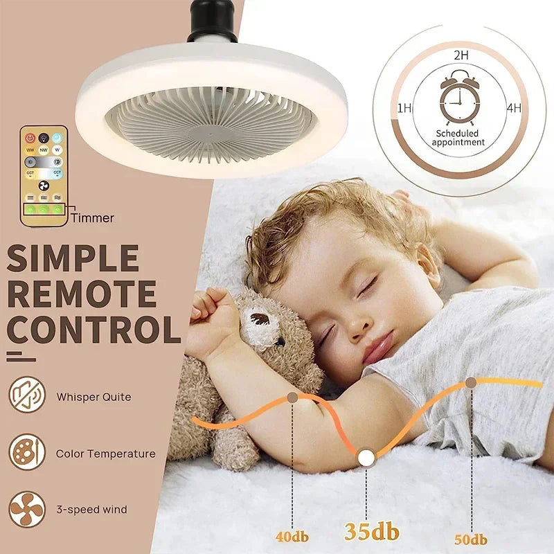 Cool Breeze Ceiling Fan Lamp 