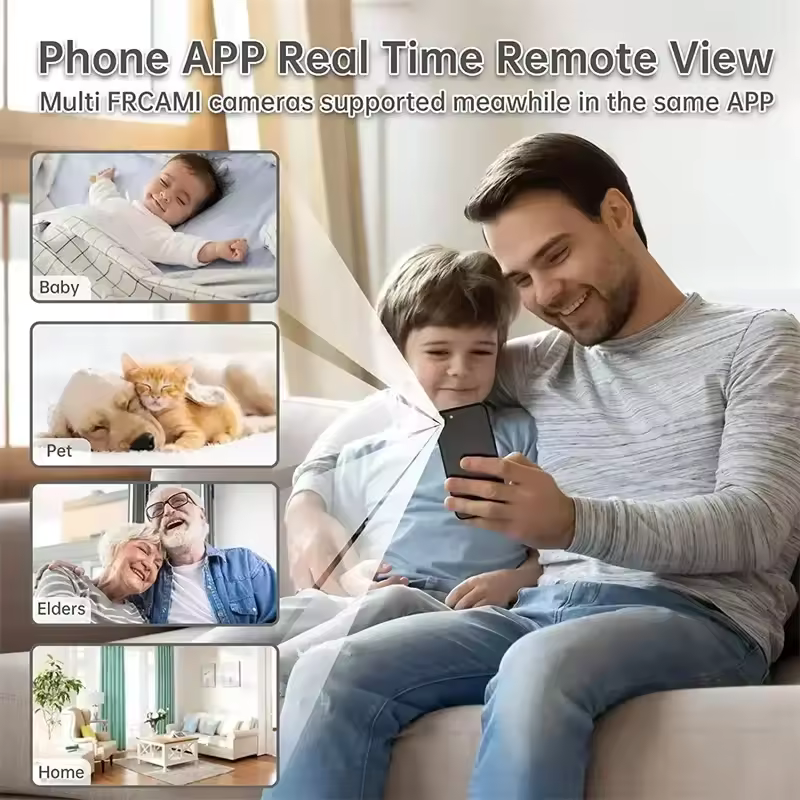 Compact Mini WiFi Security Camera for Indoor Surveillance

