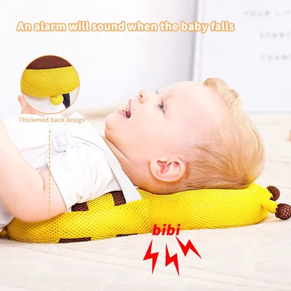 Baby head protector pillow with cartoon design to prevent fall injuries

