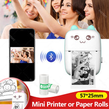 "Mini Thermal Sticker Printer for iOS, Android, and 58mm label printing"