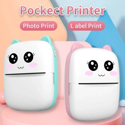 "Portable Thermal Sticker Printer for iOS, Android, and photo tags"