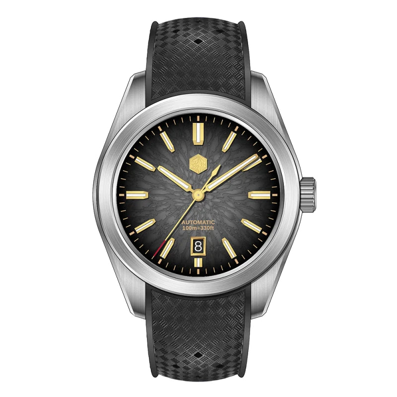 San Martin Jianzhan dial watch with Miyota 9015 movement and stainless case

