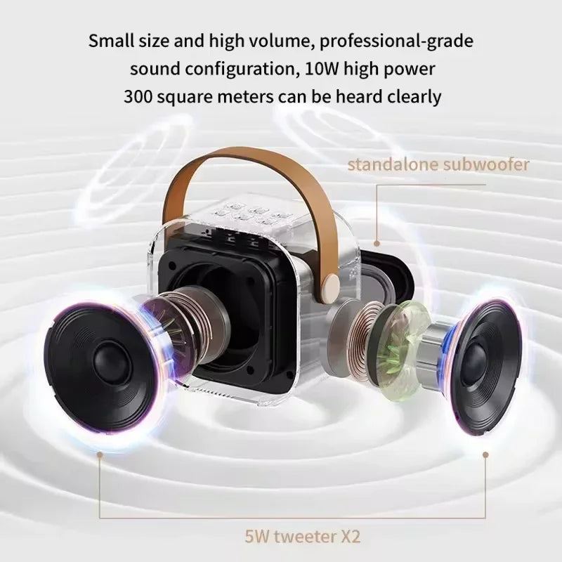 Portable Karaoke Speaker for Home and Party Entertainment