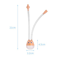 Soft Newborn Baby Nasal Aspirator for Easy & Gentle Nose Cleaning