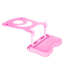 Child safety seat booster pad for car travel with cushion support

