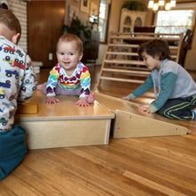 kids climbing platform