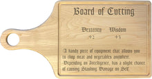 Personalized Paddle Cutting Board - Customizable Kitchen Accessory