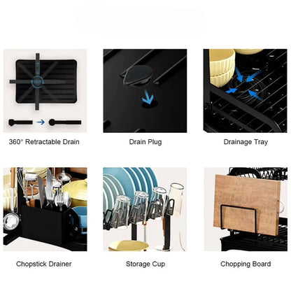 KitchenNest Dish Drying Rack