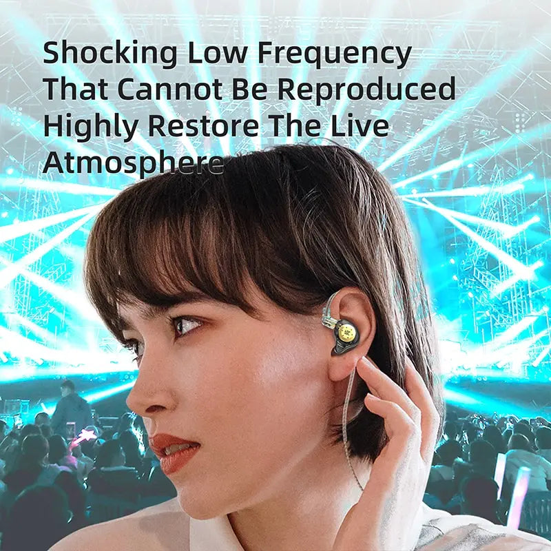KZ EDX PRO Dynamic Earphones with HiFi Bass and Noise Cancelling Design