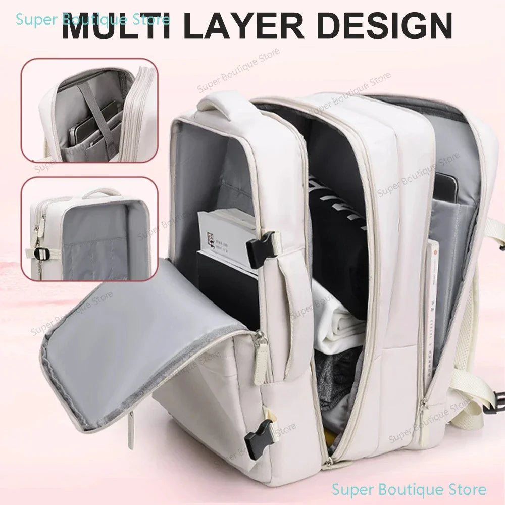 EasyJet cabin luggage backpack 45x35x20 for travel and airplane use

