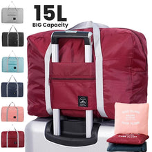 Foldable travel duffel bag for women with large capacity and lightweight design, ideal for carry on, sports, and weekend trips

