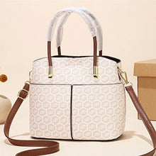 Stylish leather crossbody bag for women with adjustable strap and gold hardware