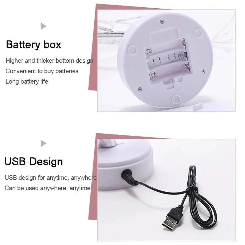LED Tree Table Lamp