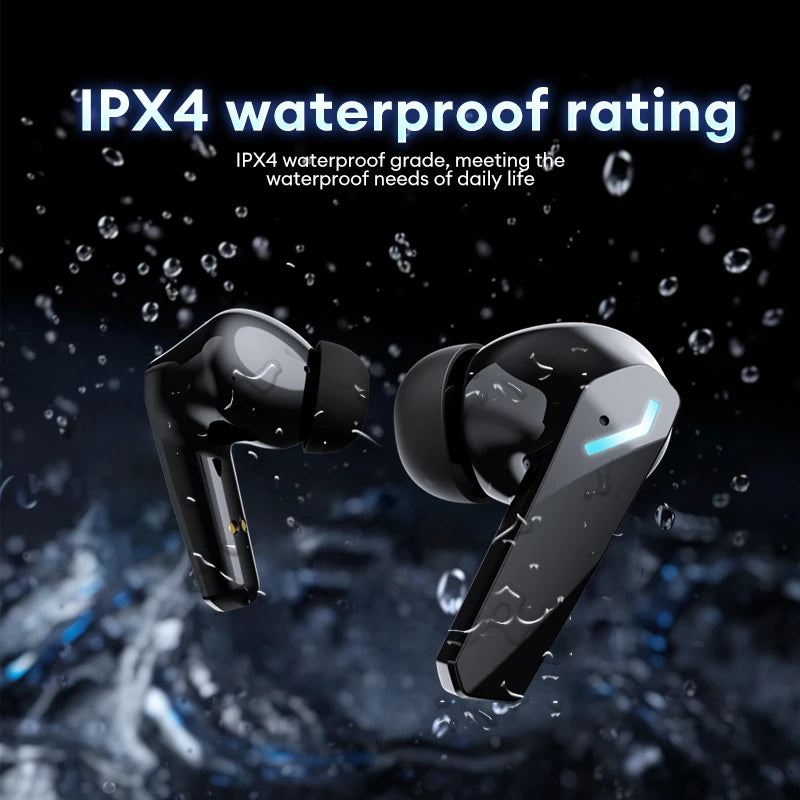 Lenovo XT53 Bluetooth 5.4 Wireless Earphone with LED display, waterproof sport design, and noise cancelling for gaming and HD calls