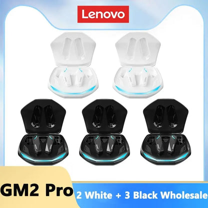 Lenovo GM2 Pro Gaming Earbuds with Bluetooth 5.3 and Noise Reduction Mic