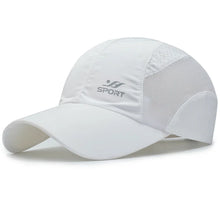Quick Drying Adjustable Baseball Cap with Breathable Mesh and Sun Protection for Outdoor Sports