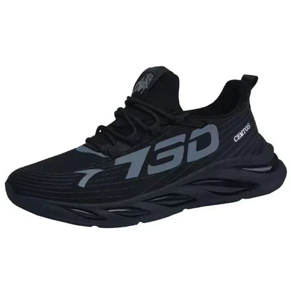 Lightweight summer casual sneakers for men with breathable mesh and soft non-slip sole

