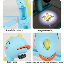 "LED Art Projector for Kids with Drawing Table and Painting Board"

