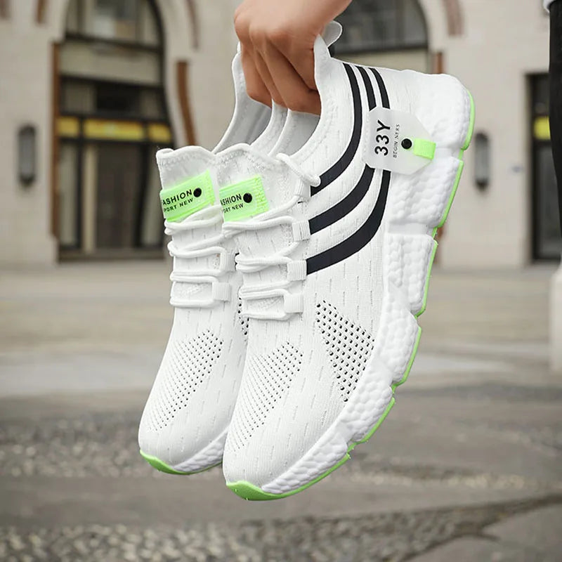 Comfortable Casual Sneakers for Men and Women - Lightweight and Breathable Running Shoes