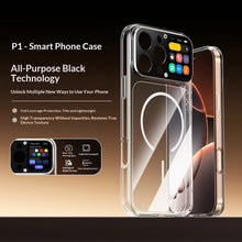 Magnetic transparent phone case P1