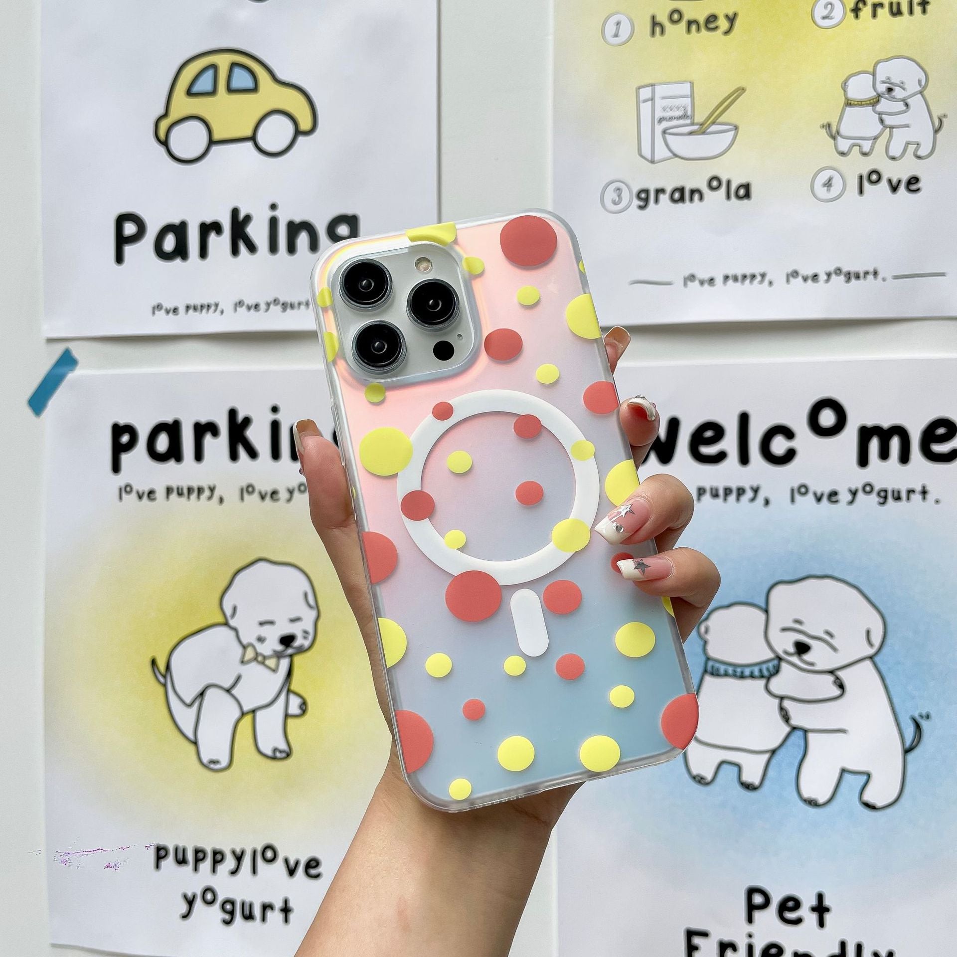 polka dot case