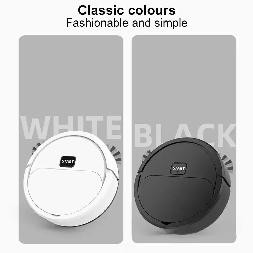 2-in-1 Smart Robotic Vacuum and Mop for Automatic Floor Cleaning