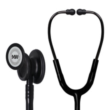Professional cardiology stethoscope with double-sided chestpiece for medical diagnostics

