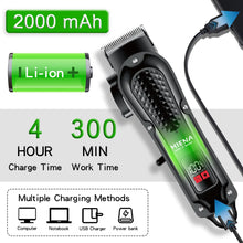 Rechargeable Hair Clipper HYN-212 for Men’s Cordless Beard Trimming