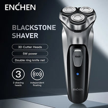 Rechargeable electric shaver ENCHEN Blackstone with 3D floating blade