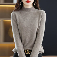 100% Pure Wool Half Neck Pullover Sweater for Men – Warm Winter Wear

