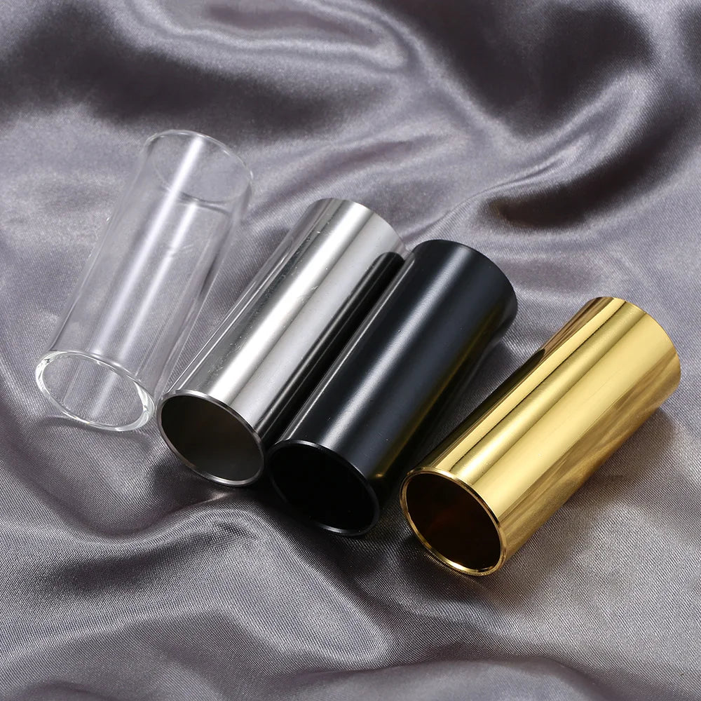 "Stainless Steel Guitar Slide 60MM for guitar, bass, and ukulele"