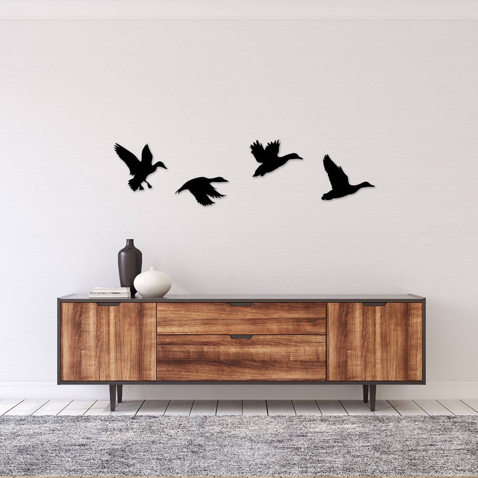 Metal Duck Wall Art