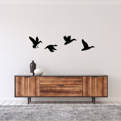 Metal Duck Wall Art