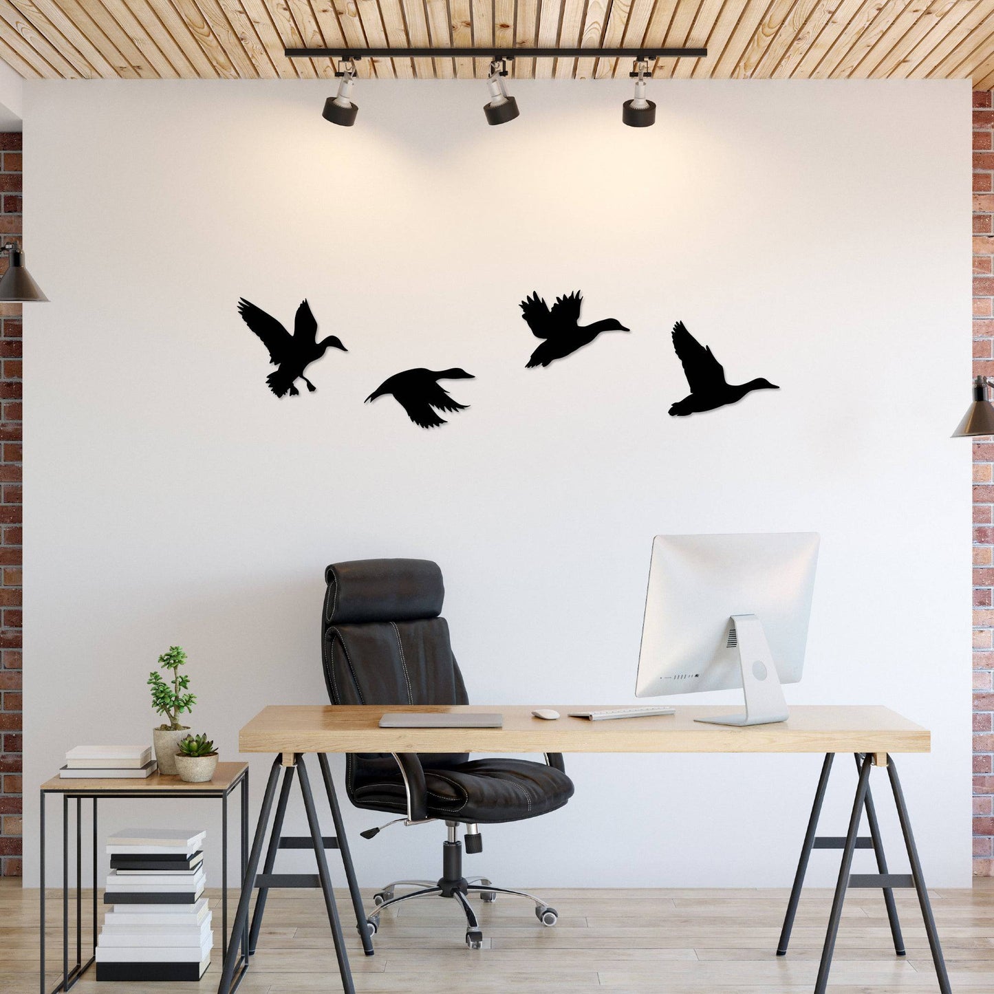 Metal Duck Wall Art