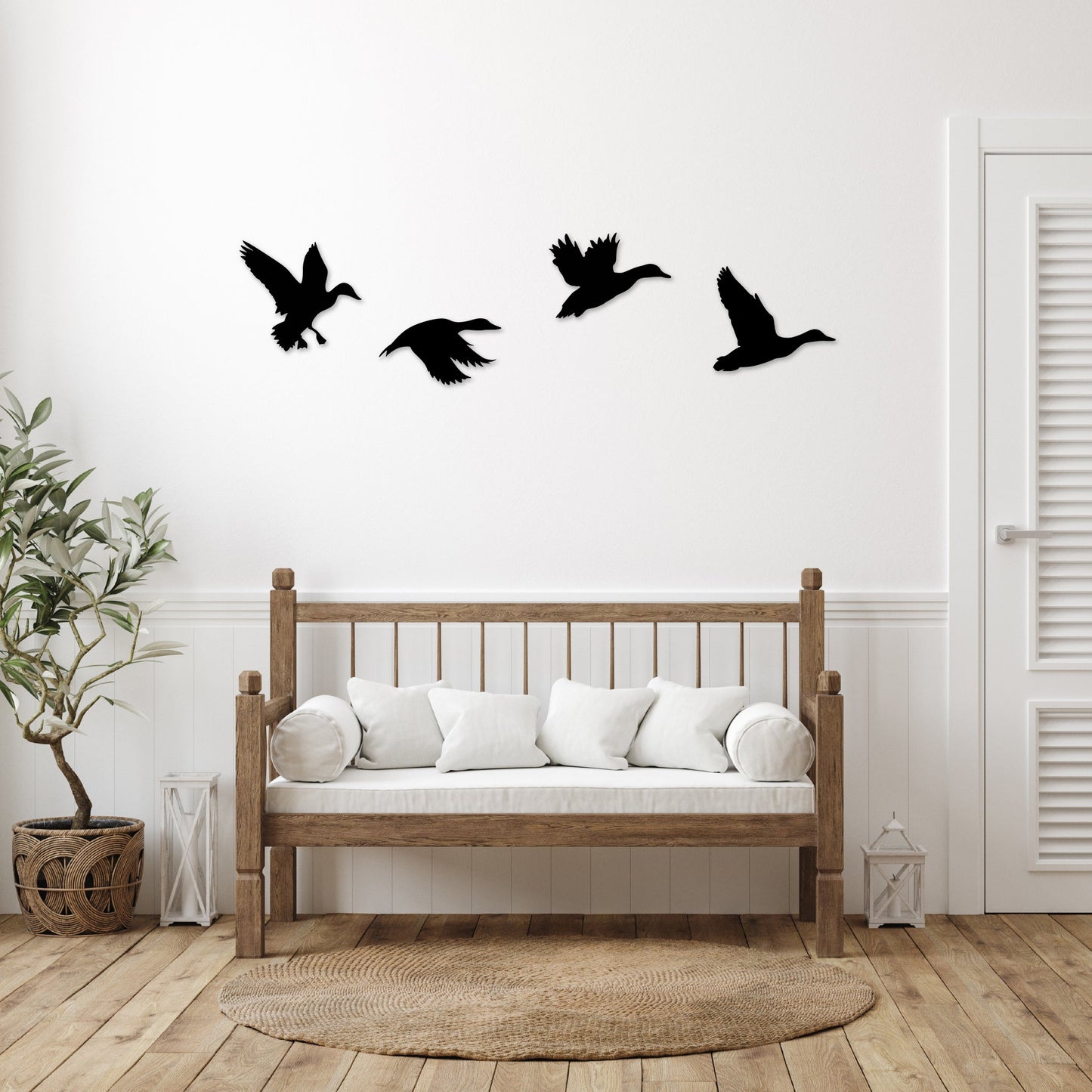 Metal Duck Wall Art