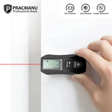 Pracmanu 30M Laser Rangefinder with USB Rechargeable Battery and High Precision Digital Distance Measurement